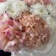 воздушный букет хризантема,роза и гортензия bloom room