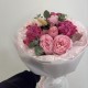 авторский букет bloom room роза и хризантема