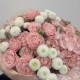 wow букет bloom room гортензия,роза и хризантема
