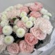 букет для любимой bloom room с кустовой розой,диантусом и хризантемой