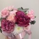 композиция без повода bloom room роза хризантема и диантус