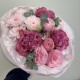 яркий букет  bloom room розы ,хризантемы