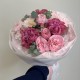 яркий букет  bloom room розы ,хризантемы