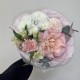 букет-комплимет bloom room роза,хризантема и диантус