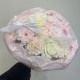 милый букетик bloom room роза хризантема и диантус