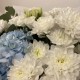 Букет из хризантем, эустомы, гортензии и эвкалипта с доставкой по Екатеринбургу