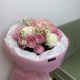 Яркий букет из гортензии, кустовых роз, ромашек и белых роз с доставкой по Екатеринбургу