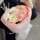 Милый букетик для дочки с гортензией,розой и хризантемой с доставкой по екатеринбургу